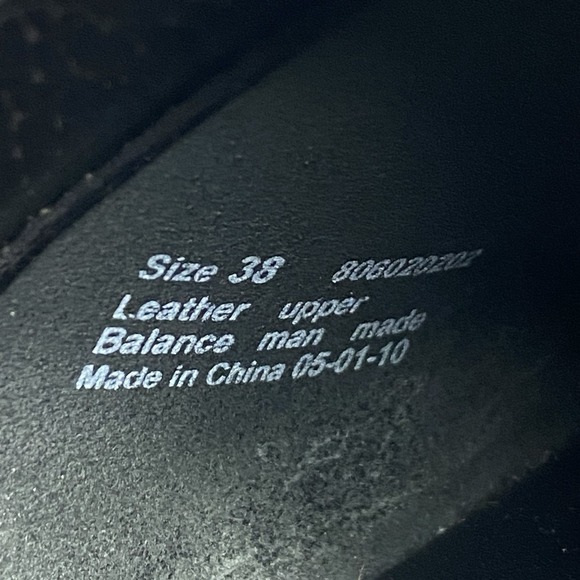 Dansko 38/7 US Womens Shoes Gloss Black Leather Mule Clog Nurse Comfort - Picture 15 of 16